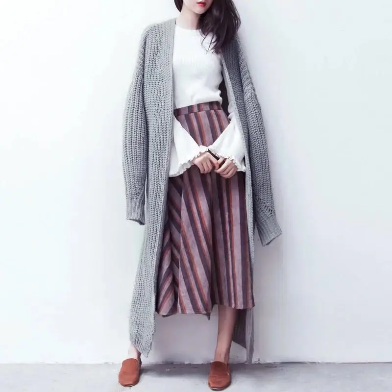 Осеннее европейско-американское темпераментное платье Jane YU знаменитый длинный