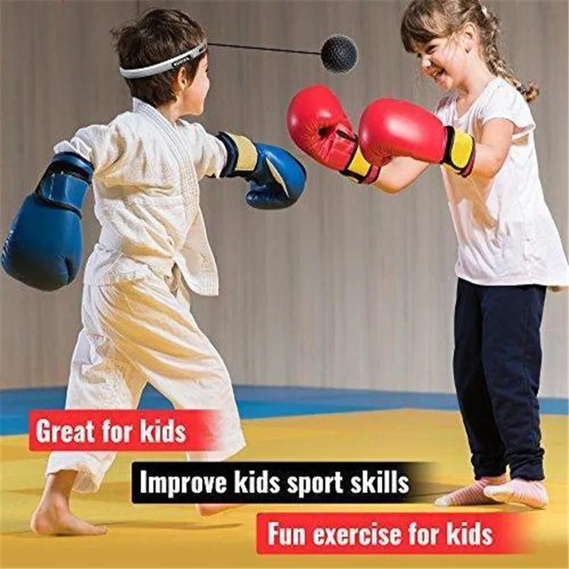 Мяч для тренировки реакции бокса скоростной пунш боксера оборудование