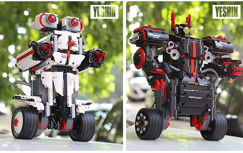 Yeshin, управляемый робот, совместимый с 31313, набор роботов Mindstorm, строительные блоки, кирпичи, программируемые игрушки, детские рождественские подарки