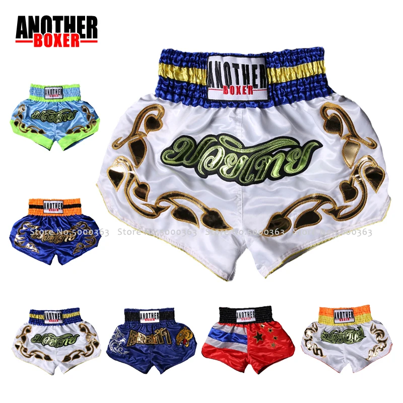 Мужские шорты для кикбоксинга ММА тигра Муай Тай детские штаны фитнеса бокса