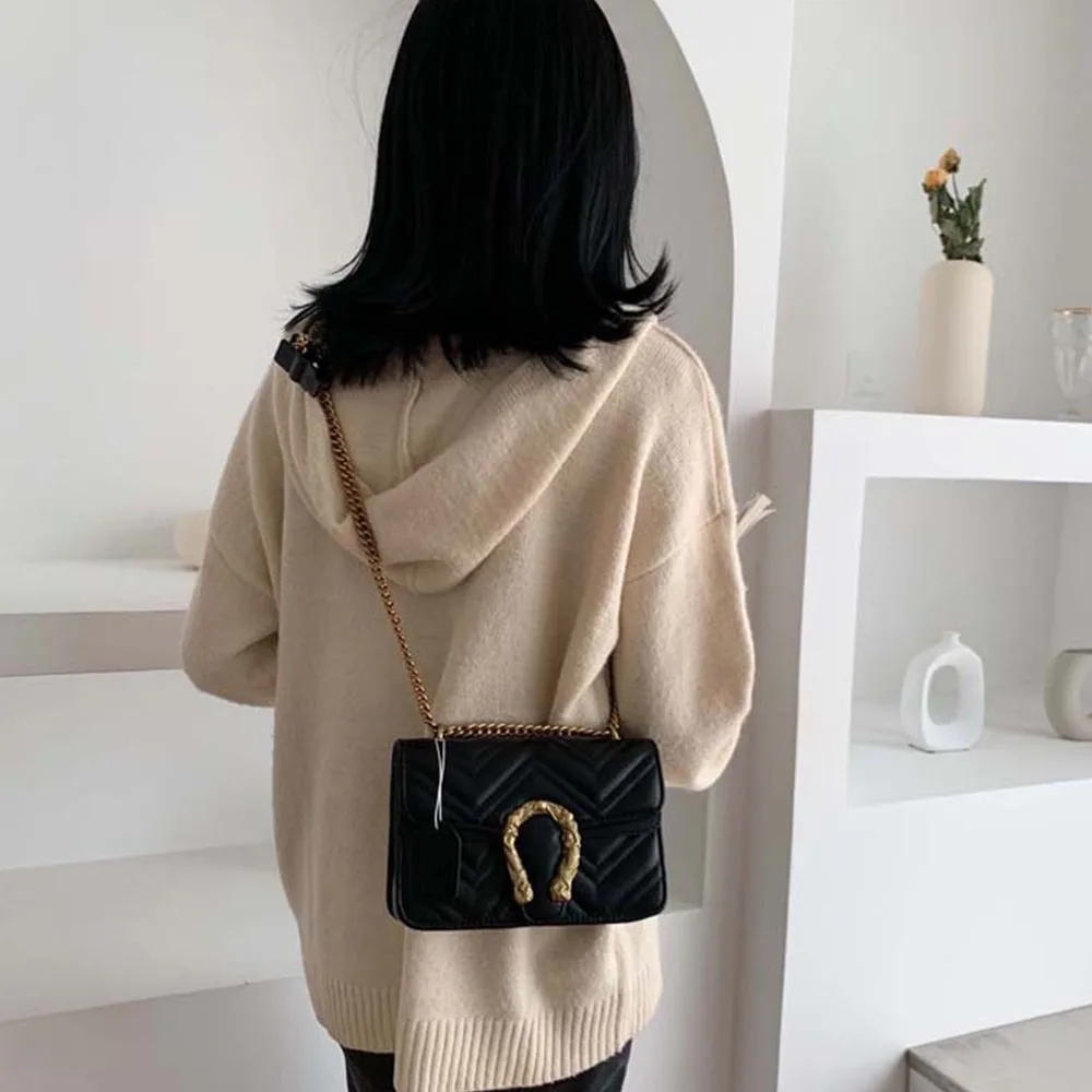 Новинка 2020 модная женская сумка красная сетчатая сумка-мессенджер в стиле ретро