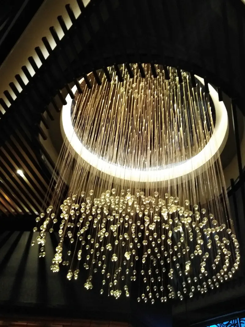 200 шт. 18 мм ананас светодиодный волоконно-оптический Хрустальный Светильник