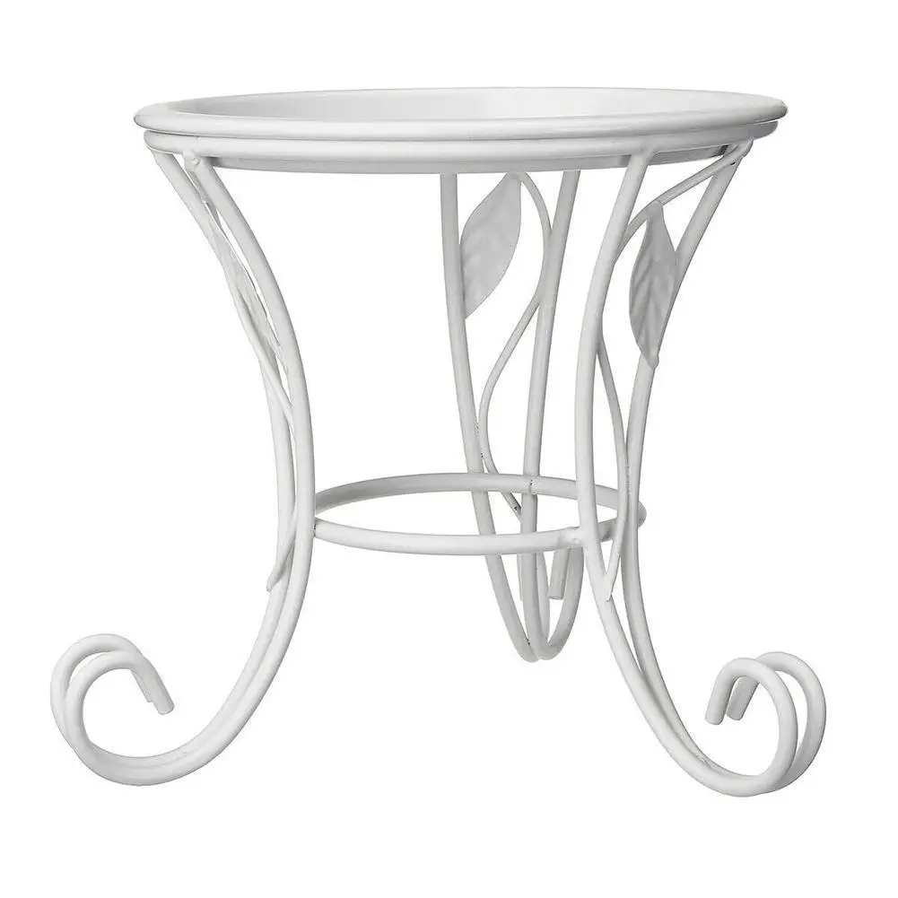 

Small Mini Metal Pot Stand Plants Stand Flower Stand Balcony Pot Outdoor For Living Holder Succulent Indoor Garden Room G2G8