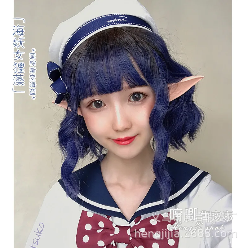 Лолита Харадзюку градиент &quotМорской Монстр утрикулярия&quot круглое лицо милый