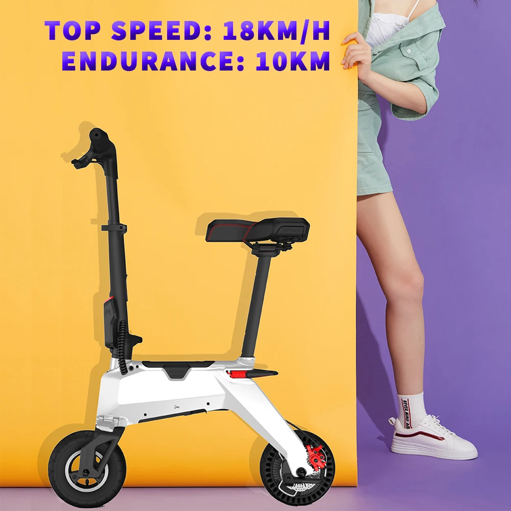 K& J Мини Портативный электрический скутерspowerful умный электронный скутер перезаряжаемый мотор мопед скутер
