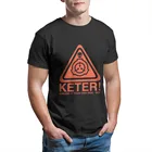 Keter классификация SCP тональный безопасный Содержит защиту-гигантская Футболка мужская футболка хлопковые летние топы футболки