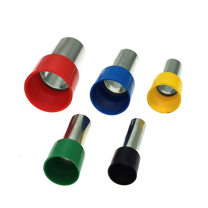 10/5 шт. светодиодные трубки изолированный конец шнура обжимных разъёмов