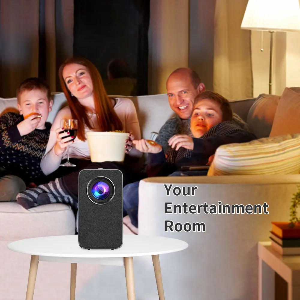 CAIWEI Led Projector Full Hd 720P Resolution Home Theater Video 4200 Lumens Wireless Airplay Freeshipping Beamer | Электроника