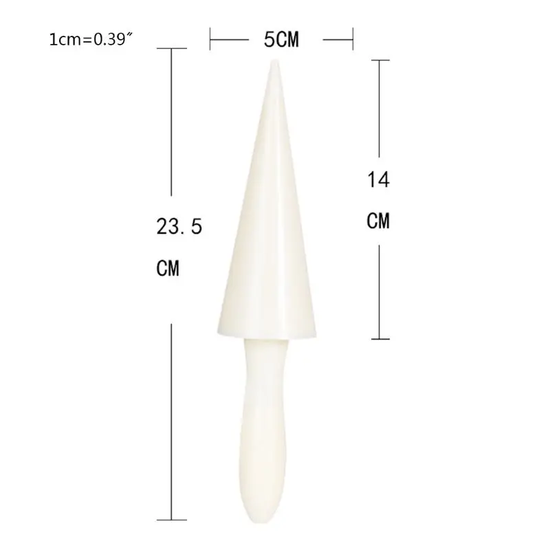 

Egg Roll Ice Cream Cone Mold DIY Cooking Omelet Maker Waffle Roller Baking Tool L5YE