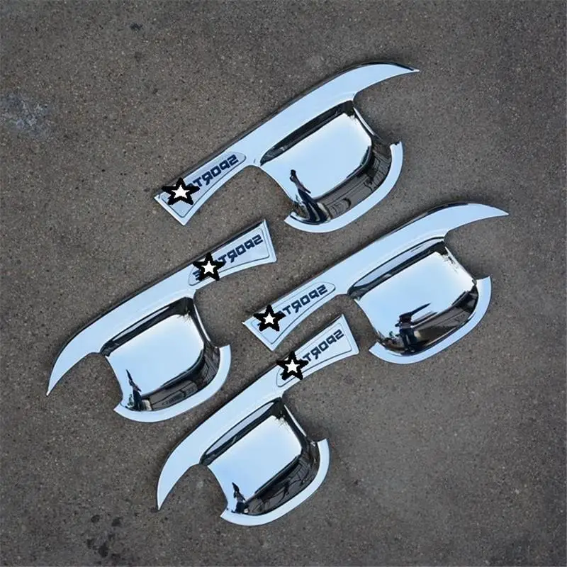 Decorative Auto Modified Automovil Window Handle Door Exterior Bright Sequins Mouldings Accessories Parts 18 FOR Kia Sportage | Автомобили
