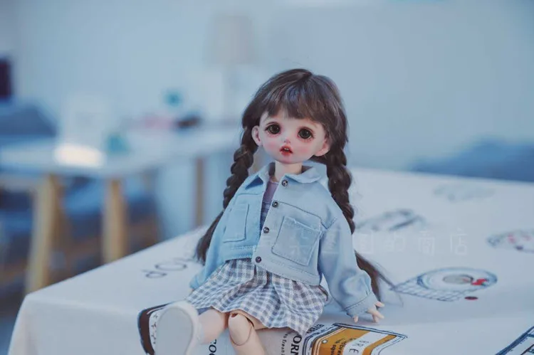 1/6 BJD одежда аксессуары пальто+ юбка+ носки+ футболка кукольные наряды для BJD/SD yosd, не включены кукла, обувь, парик и другие E2583