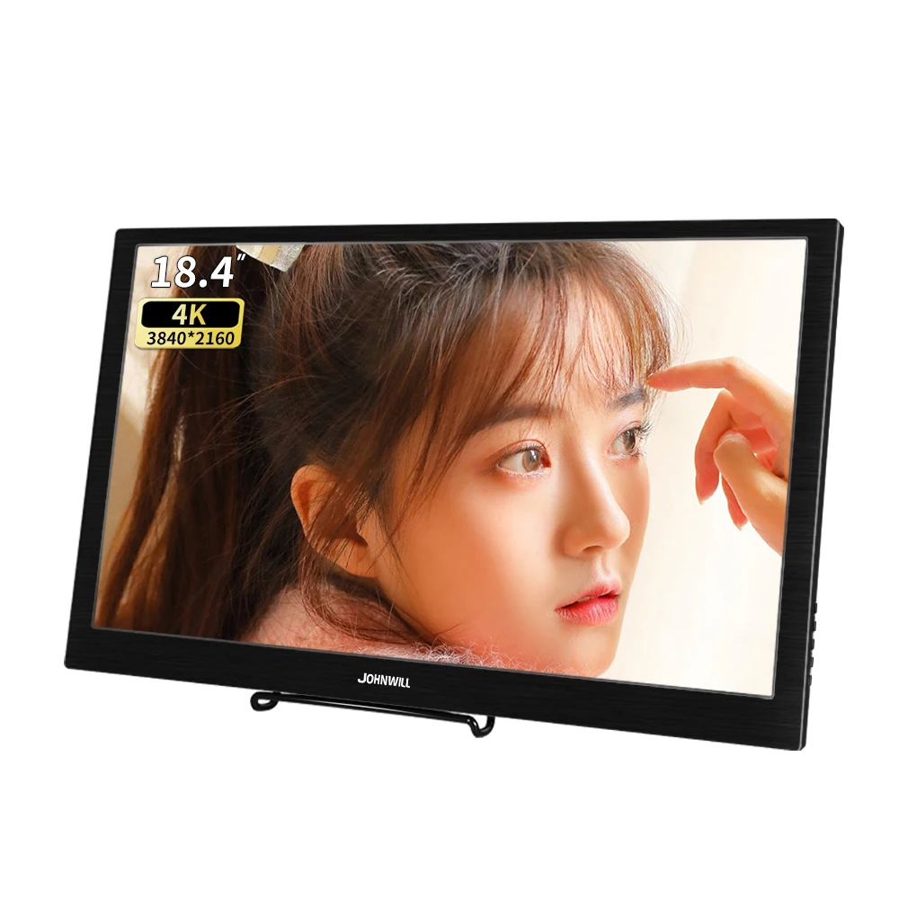 Портативный Ультратонкий игровой компьютерный монитор 18 4 дюйма full HD 4K 3840x2160