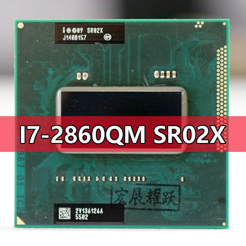 

Процессор Intel Core I7-2860QM SR02X i7 2860QM для ноутбука, ноутбука, ЦП Socket G2 rPGA988B, подходит для чипсета HM65 75 76 77