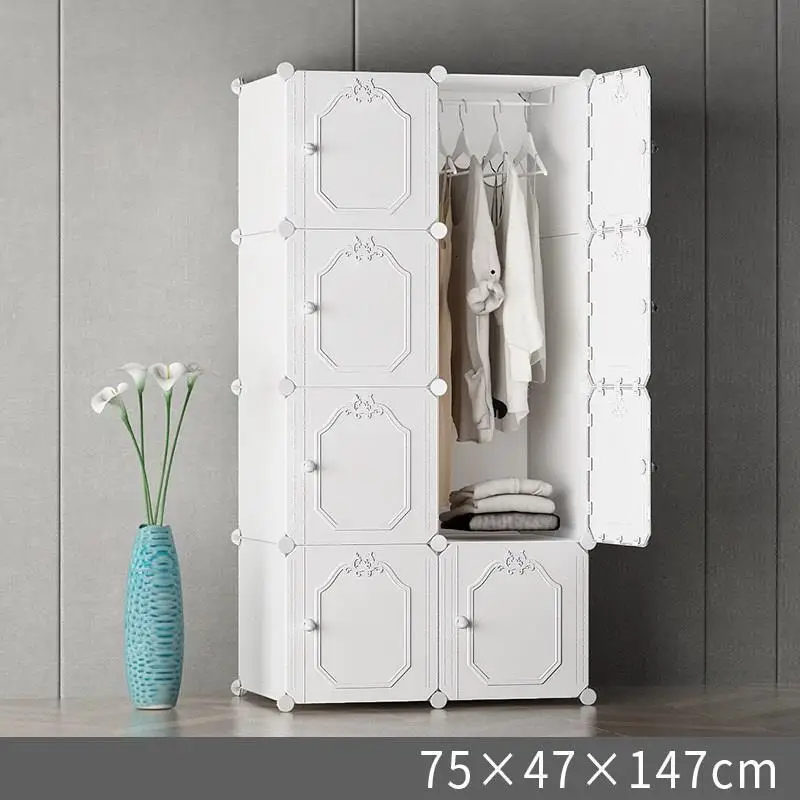 Version AJ Мобильный дальномер Chambre Kleiderschrank Armario Tela Meble комод мебель для спальни Guarda Roupa Mueble шкаф - Цвет: Version AJ