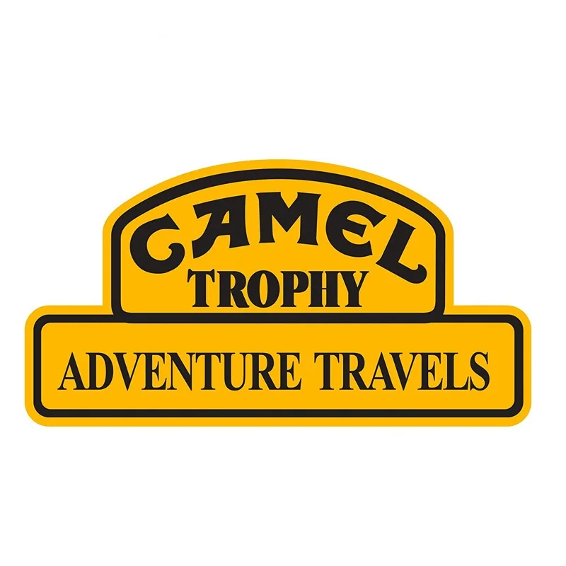 Значок Camel Trophy Land Rover, брендовая наклейка, мотокросс, гоночный шлем для ноутбука, багажник, настенная виниловая наклейка для автомобиля, высечка