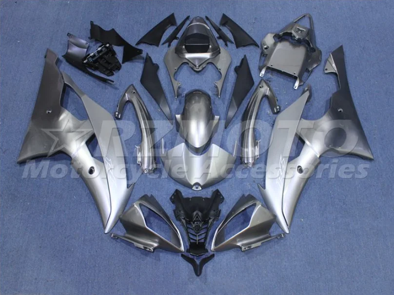 

New ABS Motorcycle Fairing Kits Fit For Yamaha YZF 600 R6 2008 2009 2010 2011 2012 2013 2014 2015 2016 Custom Gray