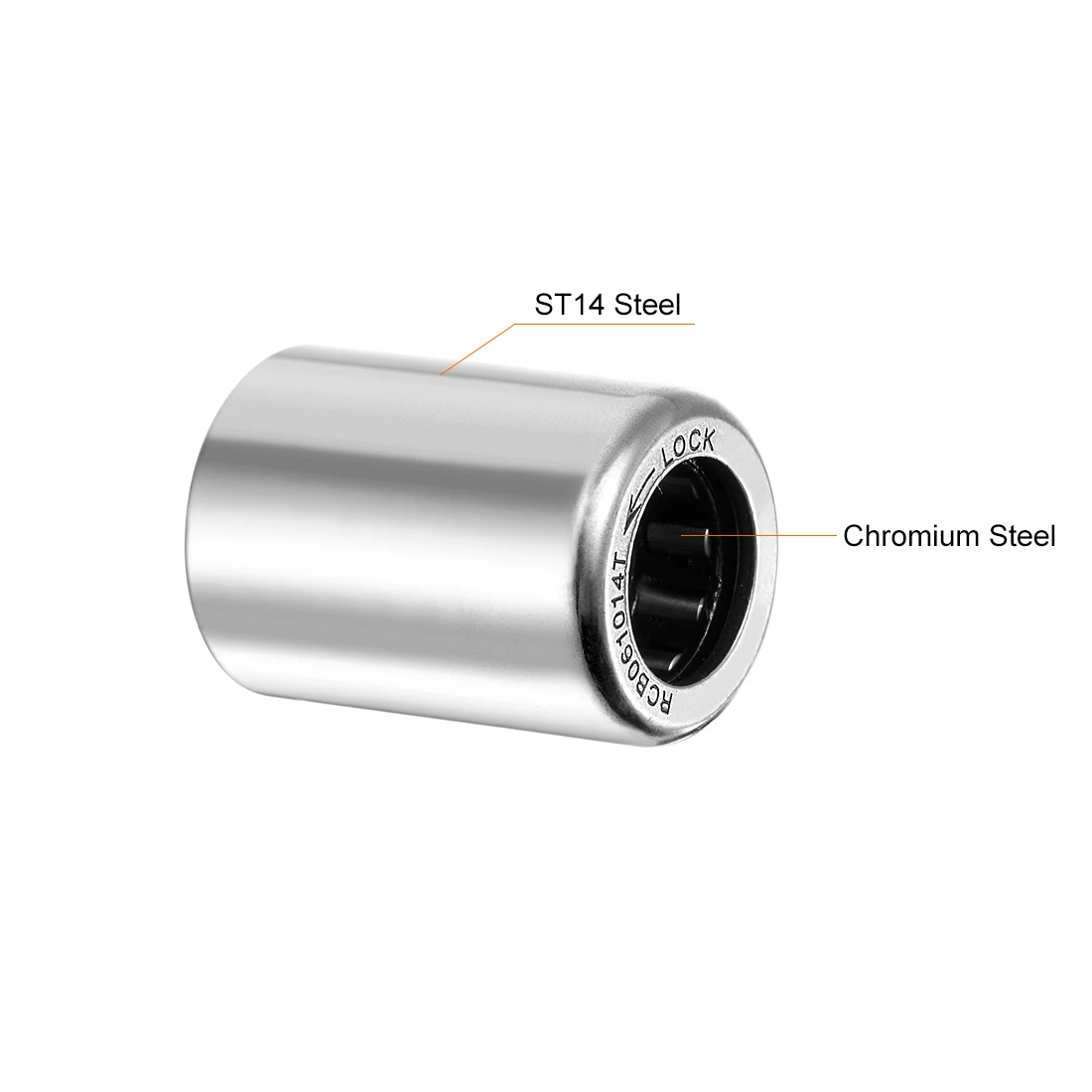 

uxcell RCB061014 Needle Roller Bearings, One Way Bearing, 3/8" Bore 5/8" OD 7/8" Width