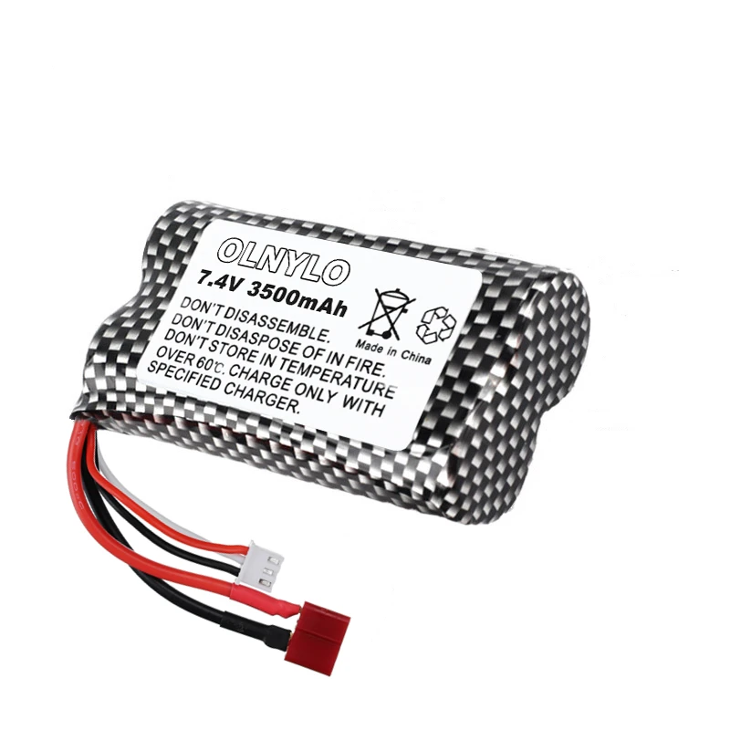 обновление 18650 74 v 3500mah 2s lipo батарея для