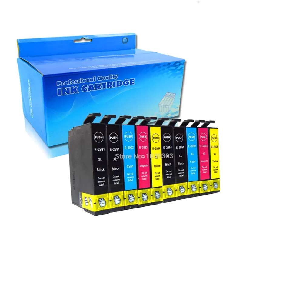 

10 Compatible for Epson 29XL Ink Cartridges with Epson Expression Home XP-245 XP-235 XP-335 XP-342 XP-432 XP-442 XP-247 XP-330