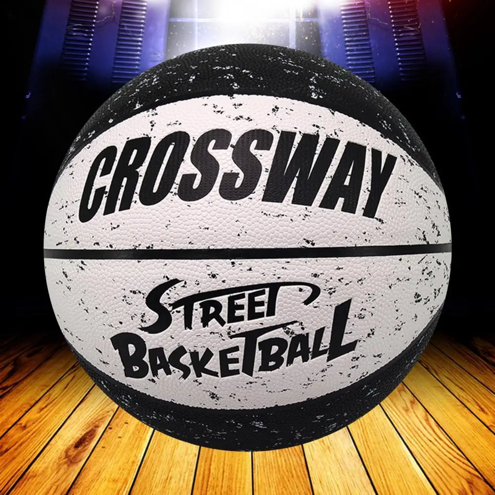 

1 Set Training Basketball Sweat-Absorbent Leakage Proof Well Rebound Professional Crossway No.7 Basketball for Athletics