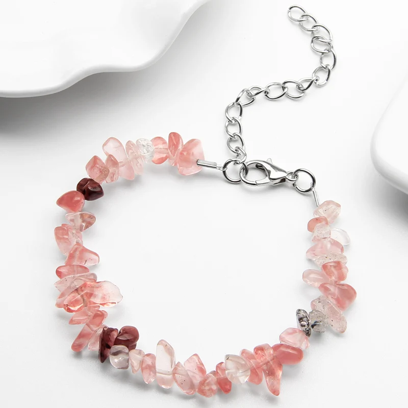 Камень браслет ювелирные изделия для женщин многоцветный корейский стиль бусины