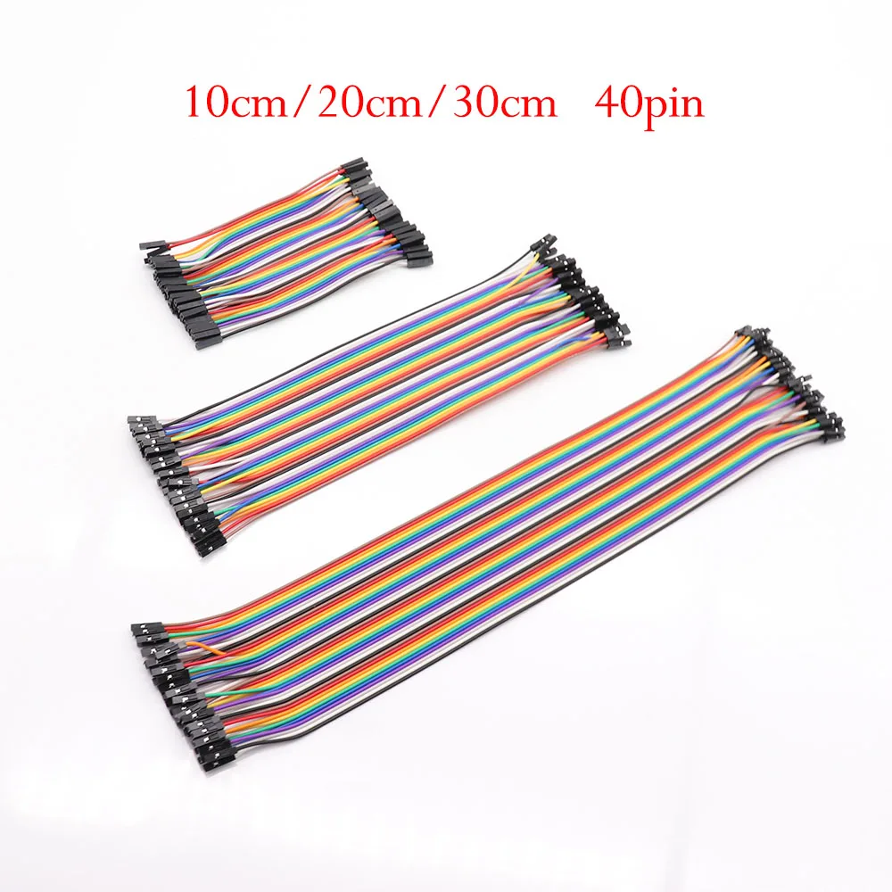Dupont линия 10 см/20 см/30 см мужчин и женщин + Перемычка провода кабель для arduino DIY