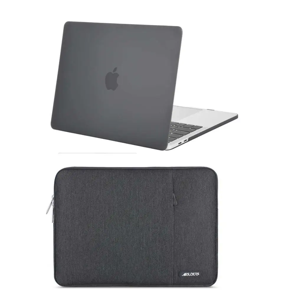 Space Gray MOSISO для Macbook Air Pro 13 дюймов Чехол чехол для ноутбука чехол для Macbook A1932 Pro13 A2159 A1706 A1708 - Цвет: Space Gray