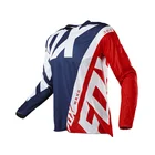 Велосипедная рубашка Enduro Mtb, горная футболка, Camiseta Motocross Mx одежда для горного велосипеда 21 FOX FLEXAIR, Джерси с коротким рукавом