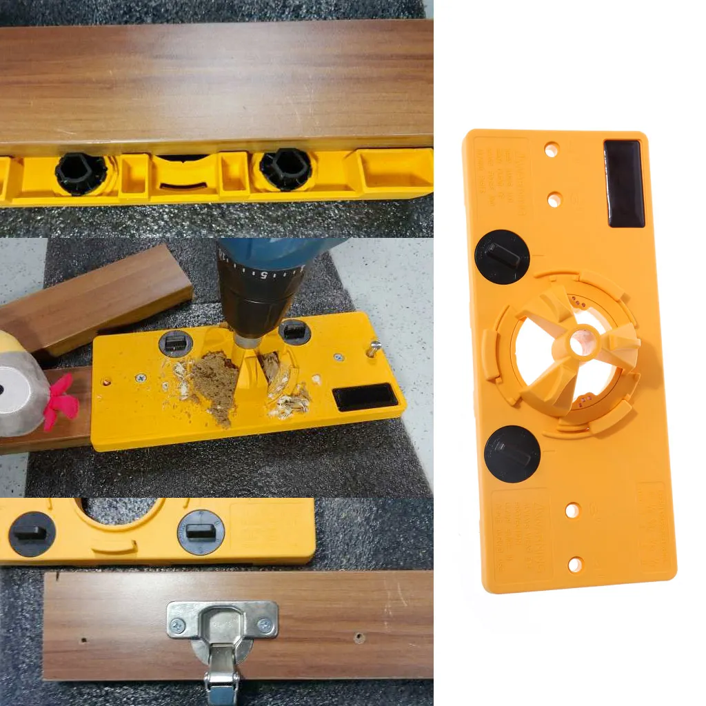 35 мм стакан стиль шарнир расточный джиг набор направляющих для сверления