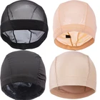 Парик AliLeader, сетчатый, дышащий, черный, бежевый, блонд, s, M, L