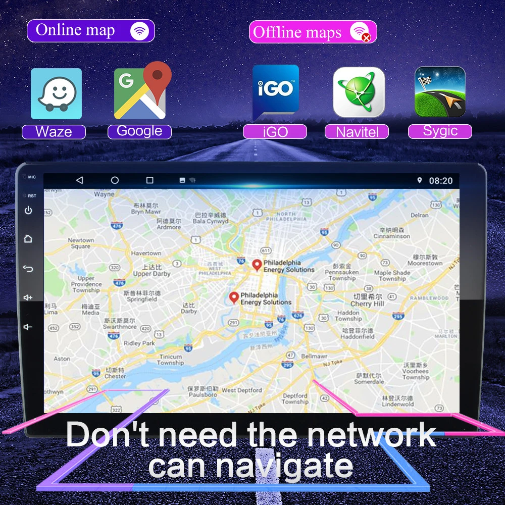 2 DIN Android автомобильный навигатор gps DAB+ автомобильный Радио мультимедийный плеер для Suzuki SX4 2006-2013 автомобильный Радио навигационный плеер 2 Гб+ 32 ГБ