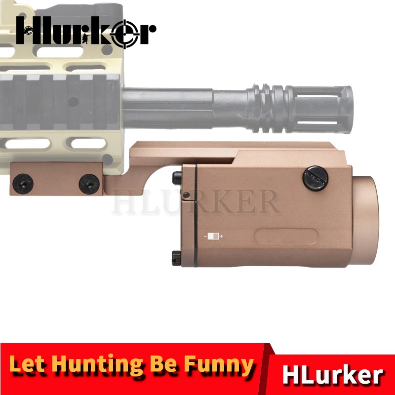 Тактический военный фонарь для оружия 400 лм 3 Вт | Спорт и развлечения