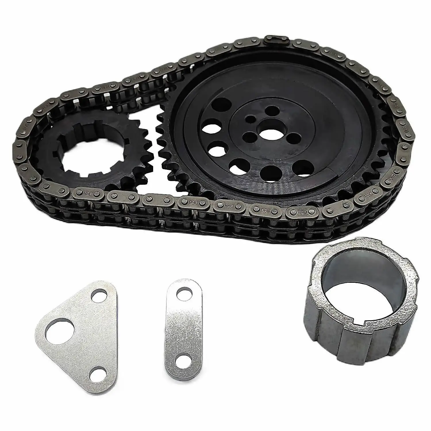 

7106 Billet Timing Chain Set Repalcement for Chevrolet Gen IV LS w/ 58x 9 Keyway 4 Pole Reluctor (3-Bolt)