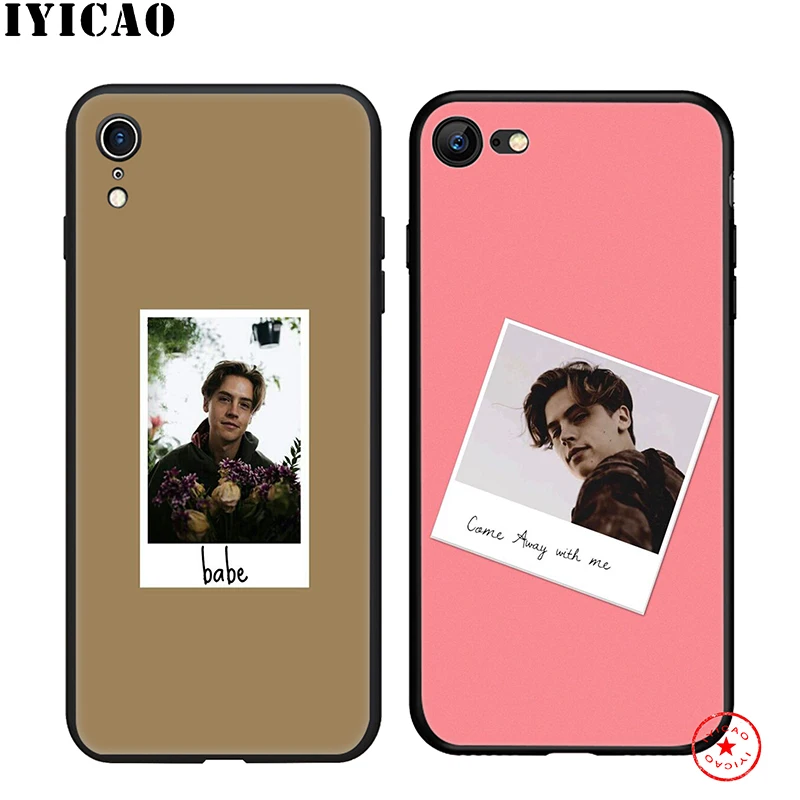 Мягкий чехол для телефона IYICAO Cole Sprouse ривердейл iPhone 11 Pro XR X XS Max 6 6S 7 8 Plus 5 5S SE из