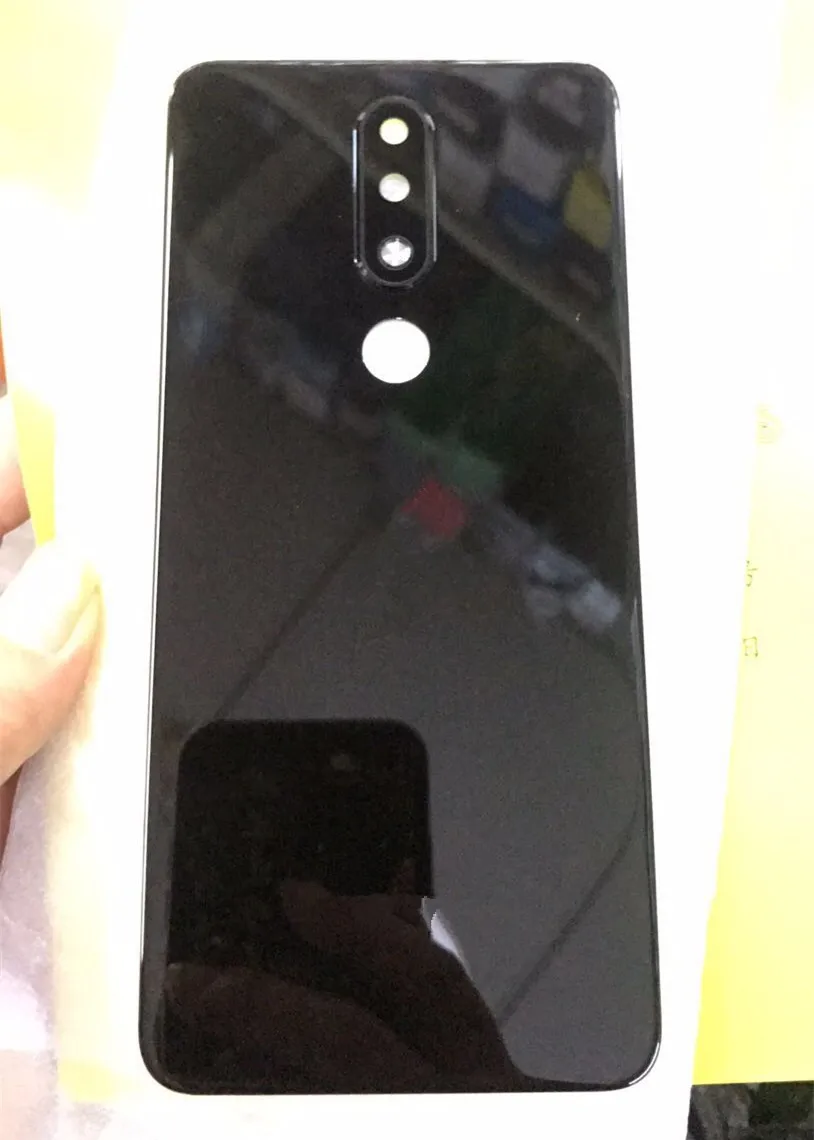 5.1Plus Real Housing For Nokia 5.1 Plus / X5 Glass Battery Cover Repair Back Door Phone Rear Case + Camera | Мобильные телефоны и