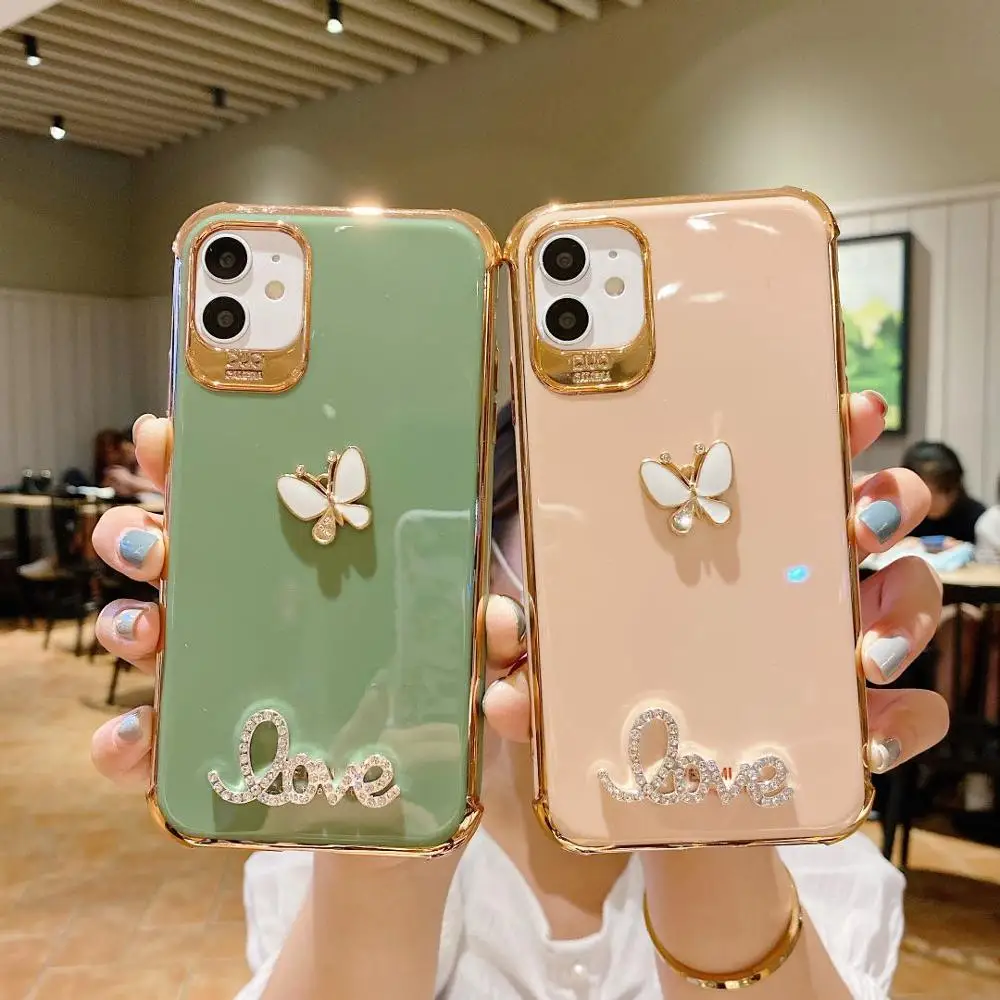 Силиконовый чехол для iPhone 11 Pro Max XR XS X 6 6s 7 8 Plus противоударный | Мобильные телефоны