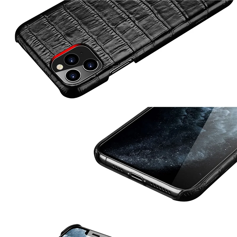 Ультратонкий чехол 11pro из натуральной кожи чехлы для телефонов iphone 11 pro max xs 7 8 plus 3D