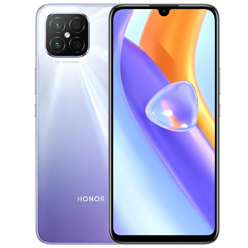new arrival original honor play 5 mobile phone 6 53 inches 8gb ram 128gb rom mt6853 dimensity 800u android 10 nfc smartphone free global shipping