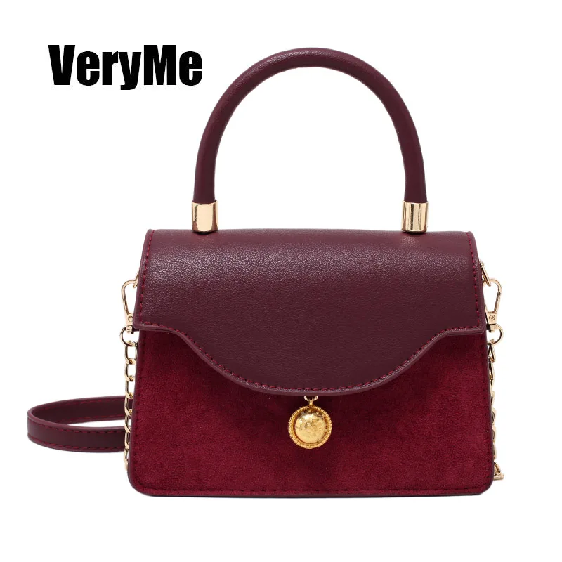 

VeryMe Elegant Matte Leather Ladies Tote Bag Designer Wild Shoulder Messenger Pack Handbag Women Luxury Evening Bags Bolso Mujer