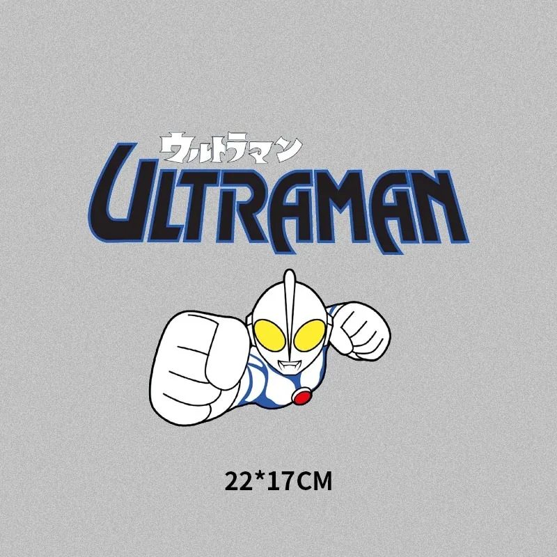 

Cartoon Japanese anime Ultraman brother monster heat transfer badge patch vinyl sticker iron on Children clothes for DIY T-shirt
