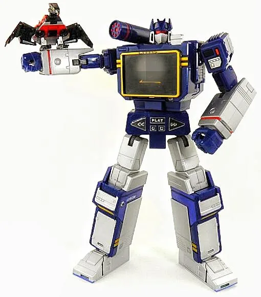 G1 трансформер Soundwave MP 13 MP13 TKR KO шедевр экшн фигурки коллекционные игрушки