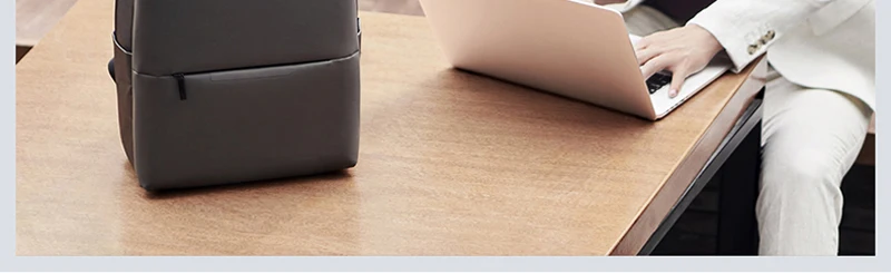 Классический деловой рюкзак Xiaomi 2 поколения, мужская сумка для ноутбука 15,6 дюймов, водонепроницаемый рюкзак для путешествий, большая вместительность 18л