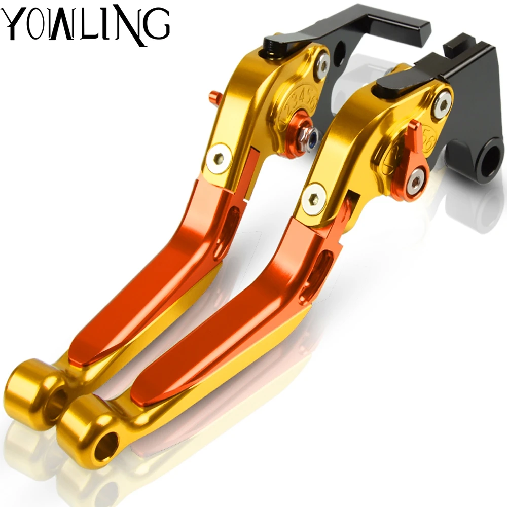 

Motorcycle Accessories Extendable Brake Clutch Lever Hand brake For 125 200 390 2014 2015 2016 2017 2018 2019