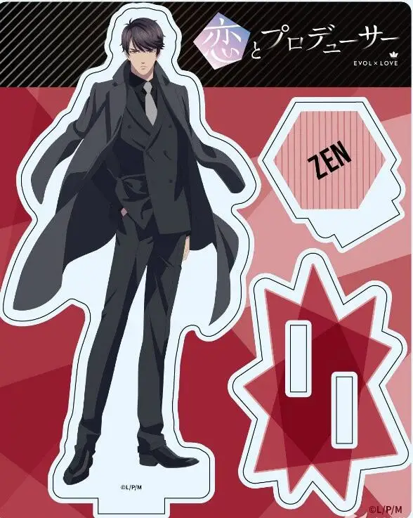 

Uniform Series Stand Figure Model Plate Love and Producer Victor Zhou QiLuo Gavin Lucien Acrylic Desktop Decor Cosplay Toy Gift