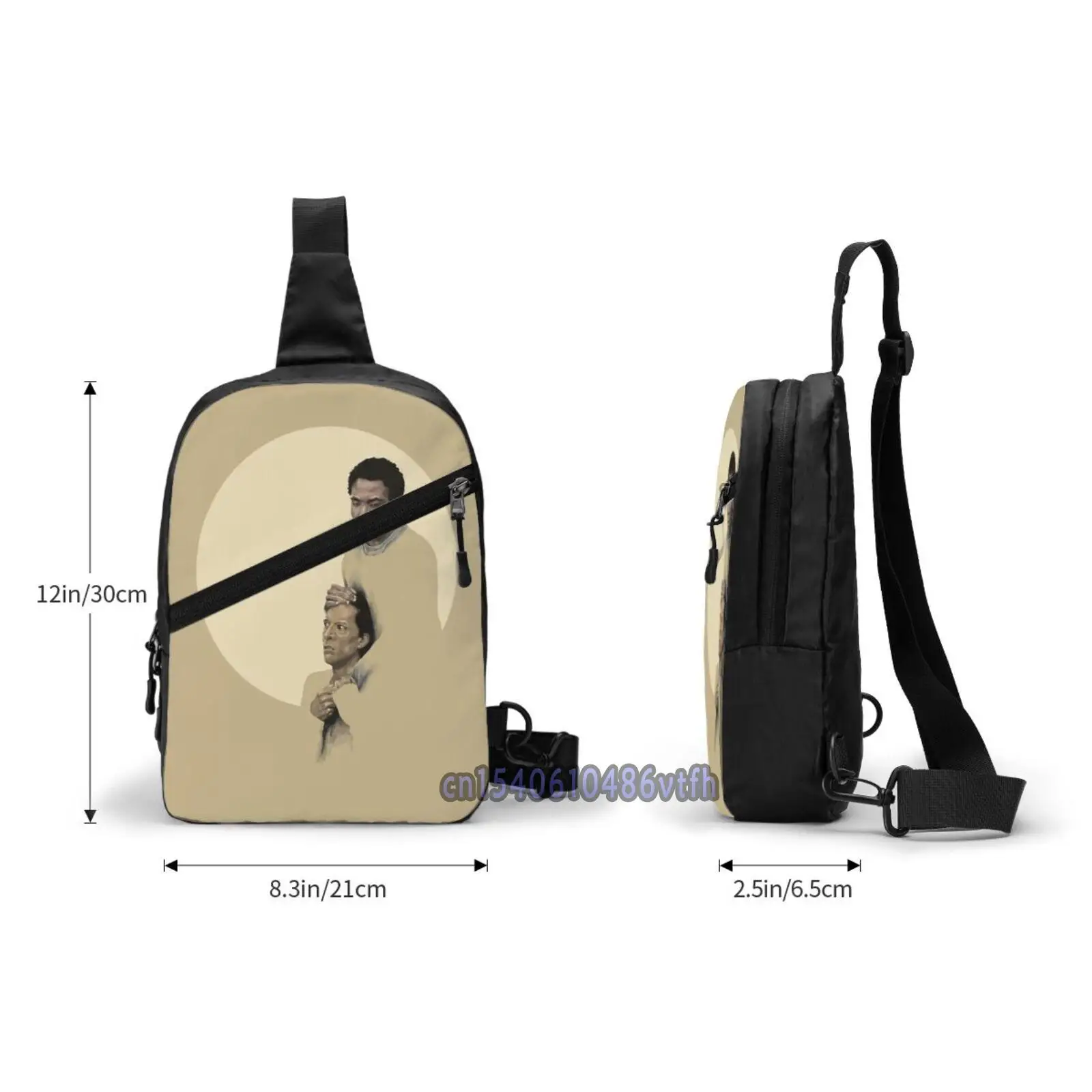 Нагрудная сумка для мужчин и женщин функциональный саквояж на плечо Трой эбид