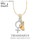 Ожерелье с подвеской Girl Power  Venus, Весенняя Новинка 2020, модные ювелирные изделия, европейская цепочка из стерлингового серебра 925 пробы, подарок для женщин