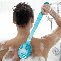 long handled bath brush skin massage exfoliation brush bath shower back scrubber body cleaning brushes bathroom accessories