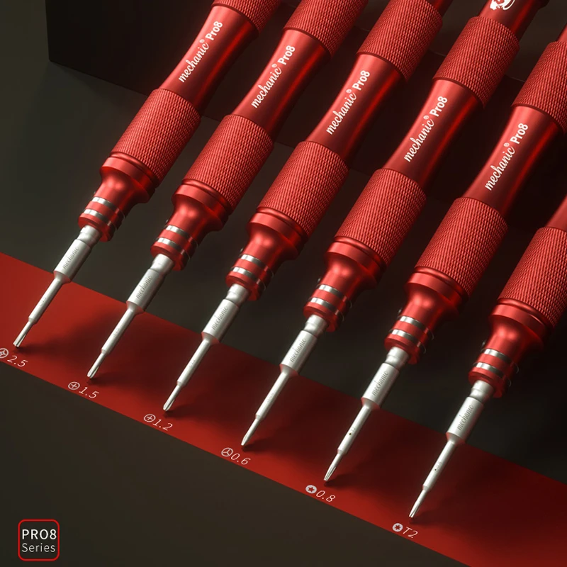 MECHANIC Screwdriver 0.8 Torx 0.6 Y-Type 1.2 1.5 Phillips 2.5 T2 for Mobile Phone Camera glasses Repair | Инструменты
