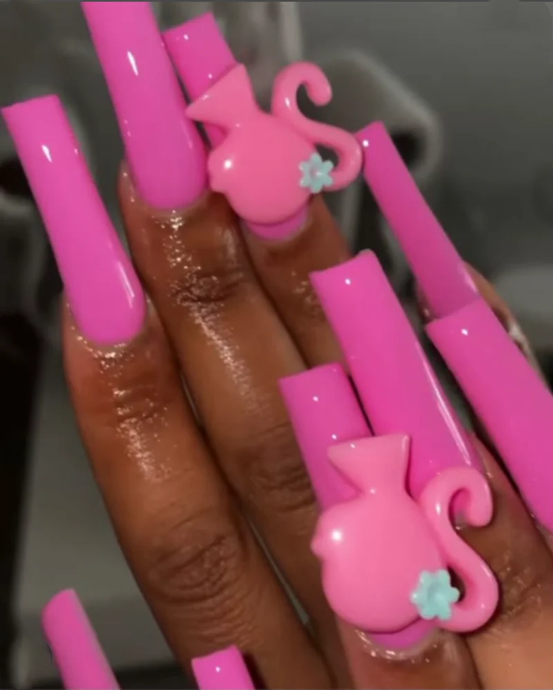 Кавайная красота/полимерная мушка/Слизь Смола маникюрный медведь полимерные 3D