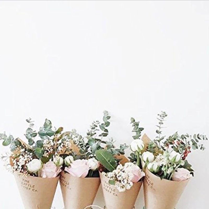 20 м коричневый рулон крафт бумаги для свадьбы дня рождения подарочная упаковка